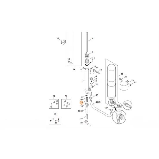 STIHL  Króciec 4247 708 9600
